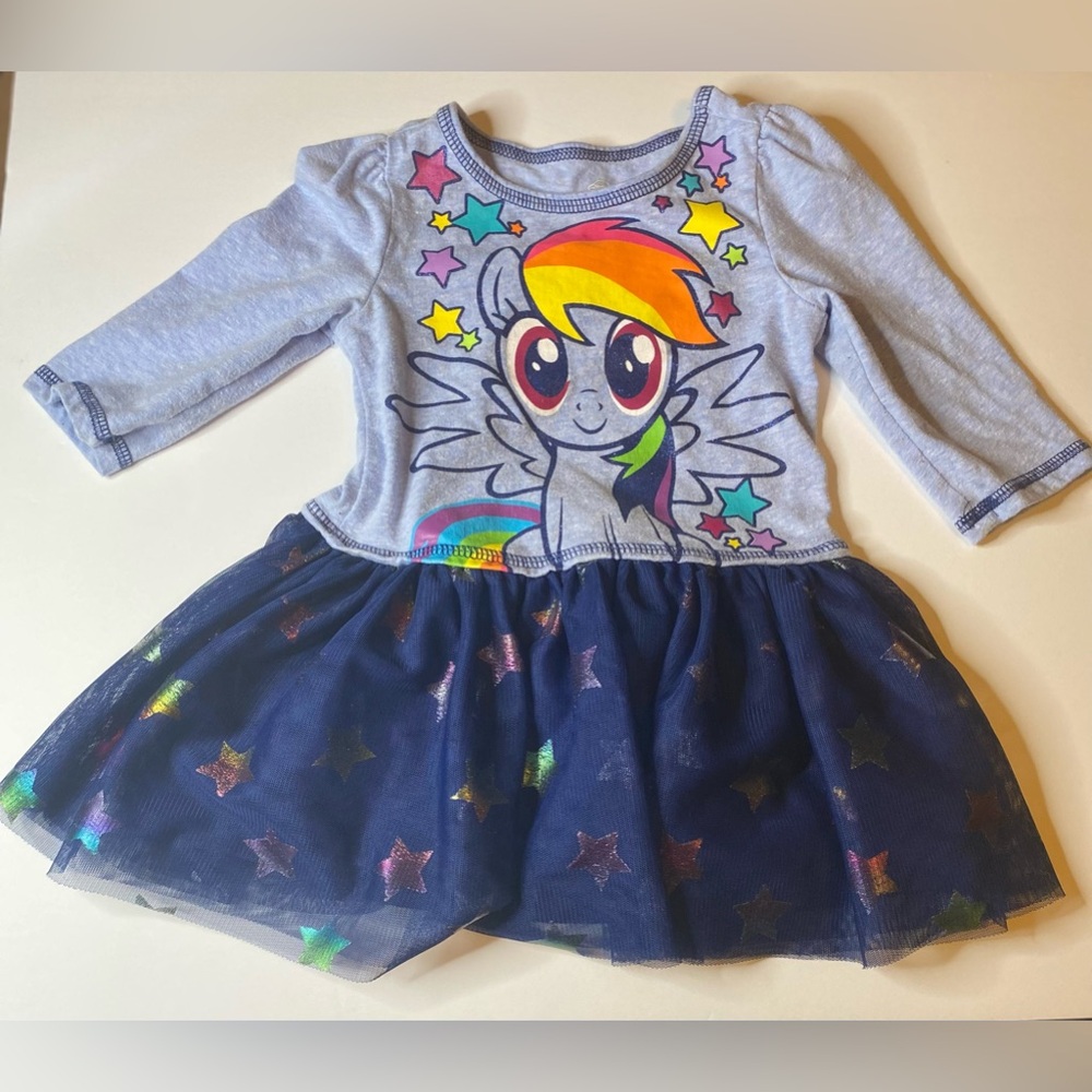 Girls My Little Pony "I am a Star" Dress With Tutu bottom - 2t